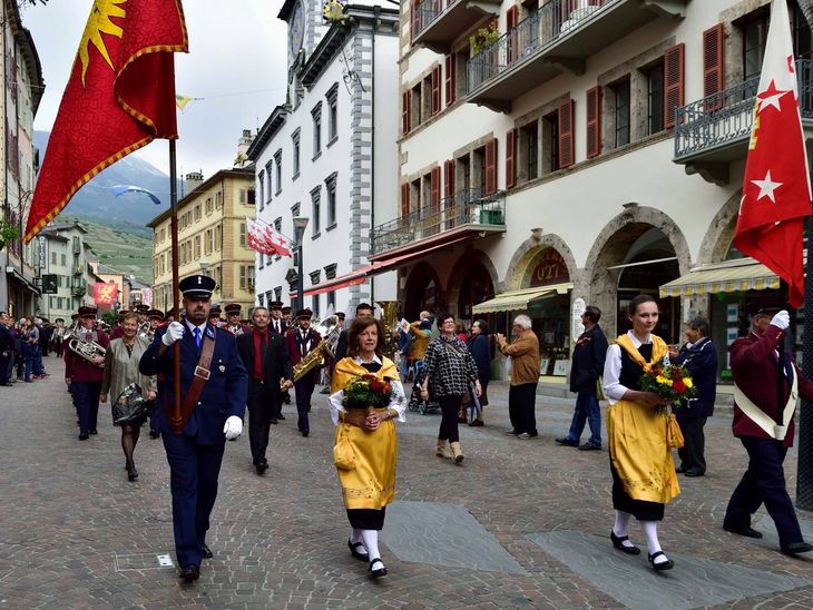 Fête des harmonies à Sion